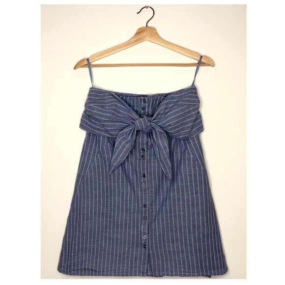 Free People Heartbreaker Striped Tube Top - Picture 4 of 9